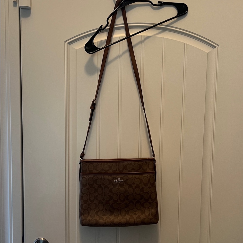 Coach Light Brown Crossbody
